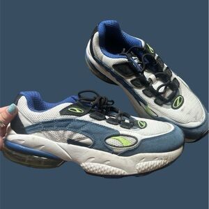 PUMA Cell Venom Surf the Web Blue/White/Black/Green | Men’s size 10.5
